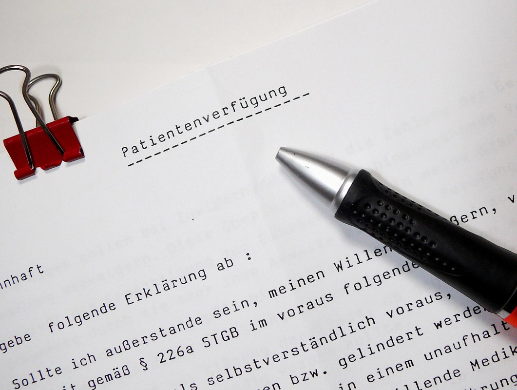 Vorsorgevollmacht und Patientenverfügung